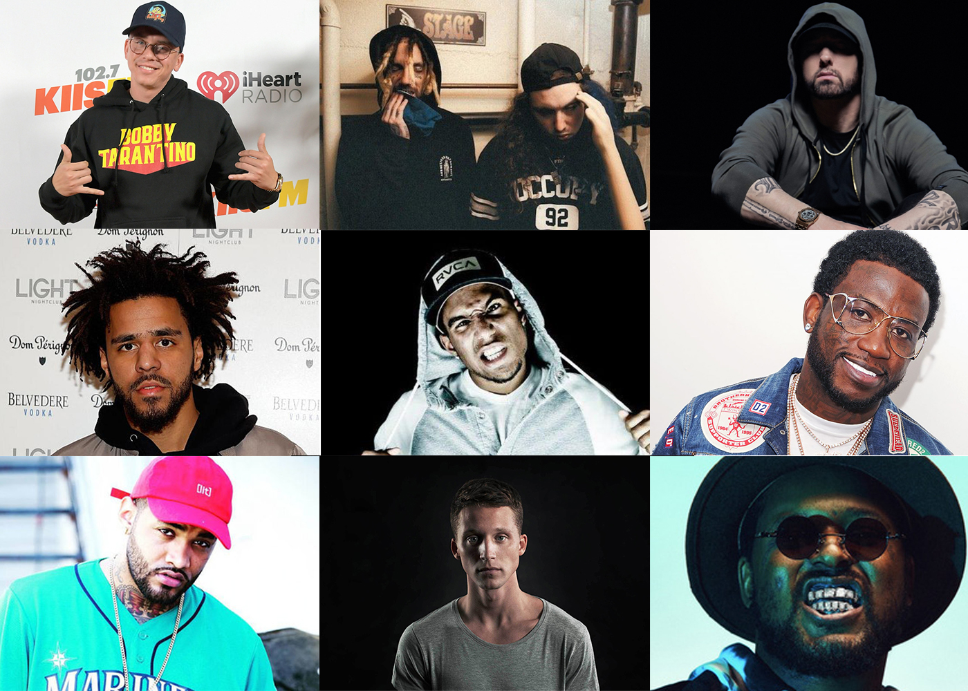 Best Rappers Collage
